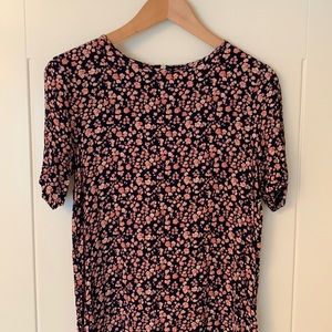 Soaked in Luxury Short Sleeved Sheath Dress